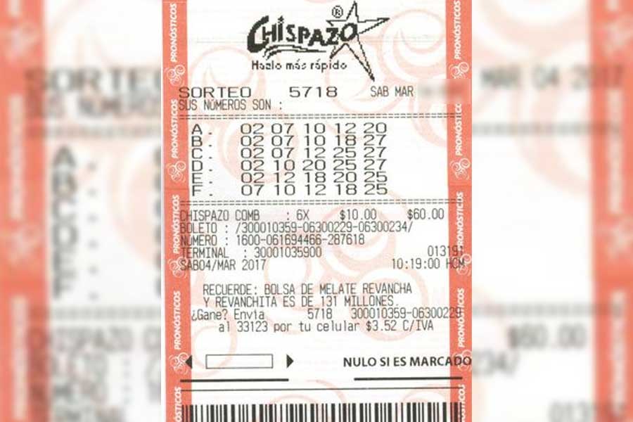 Chispazo resultados 
